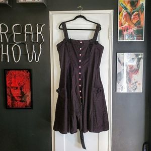 Hell Bunny Vixen Pin-up style Rockabilly dress